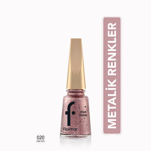 Flormar Star Shine Intensely Pigmented Metallic Look Nail Polish