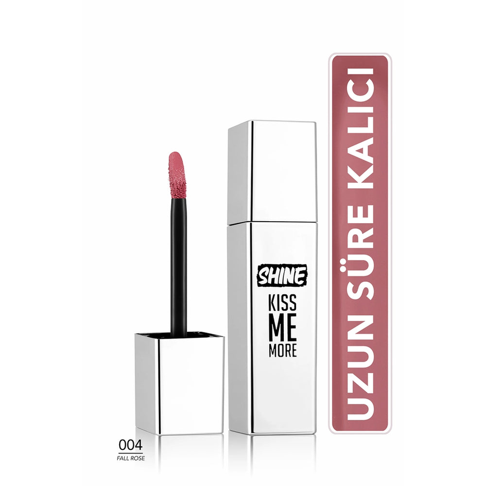 Flormar Shine Kiss Me More Long Lasting & Shiny Finish Liquid Lipstick