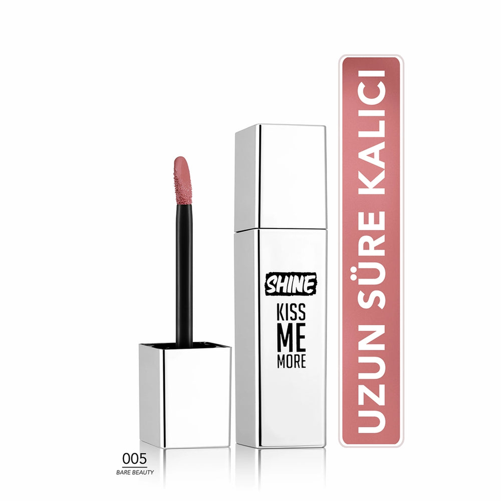 Flormar Shine Kiss Me More Long Lasting & Shiny Finish Liquid Lipstick