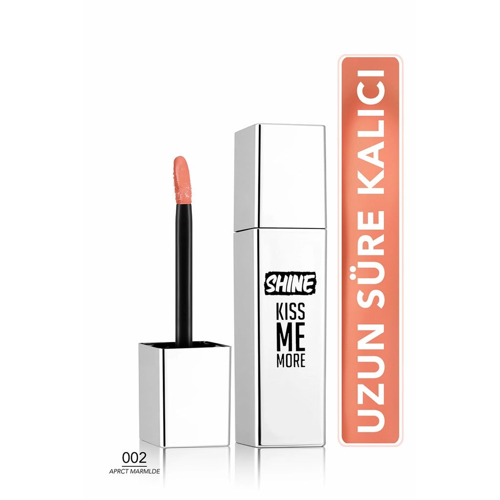 Flormar Shine Kiss Me More Long Lasting & Shiny Finish Liquid Lipstick