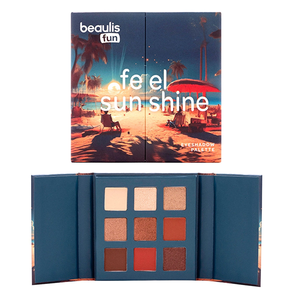 Beaulis Fun Feel Sunshine 9-Piece Eyeshadow Palette