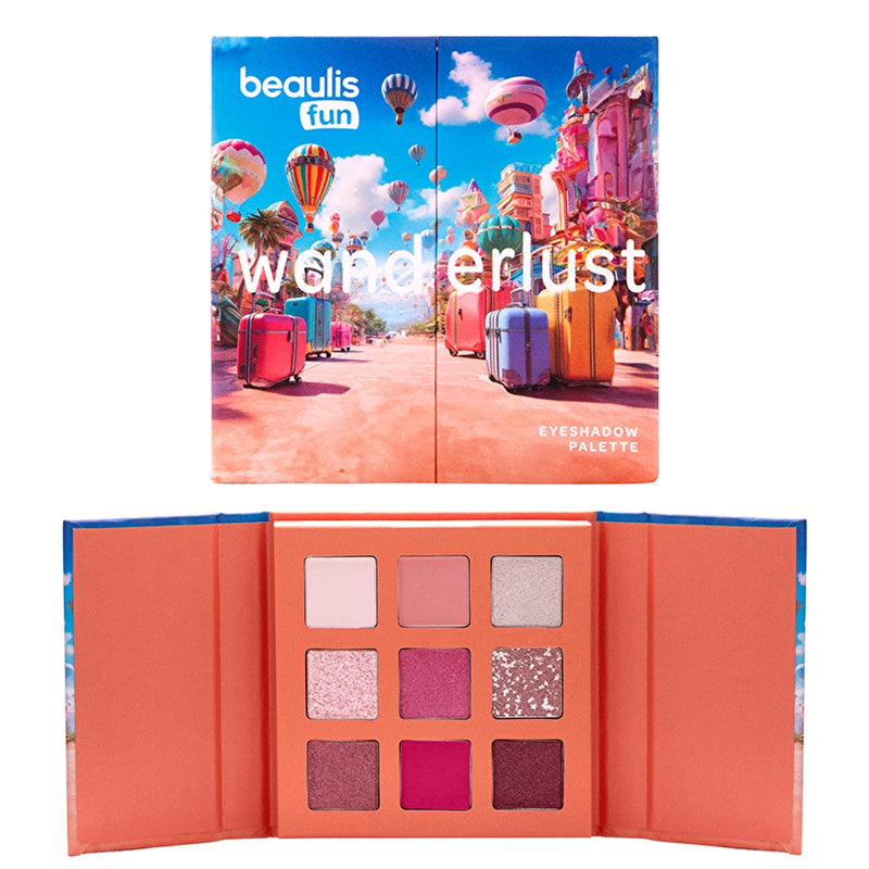Beaulis Fun Feel Sunshine 9-Piece Eyeshadow Palette