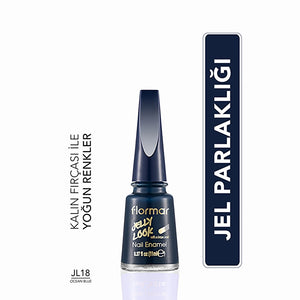 Flormar Jelly Look Intensely Pigmented and Gel Appearance Nail Polish