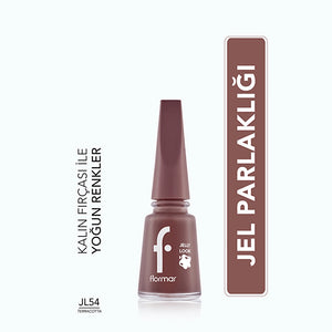Flormar Jelly Look Intensely Pigmented and Gel Appearance Nail Polish