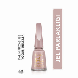 Flormar Jelly Look Intensely Pigmented and Gel Appearance Nail Polish
