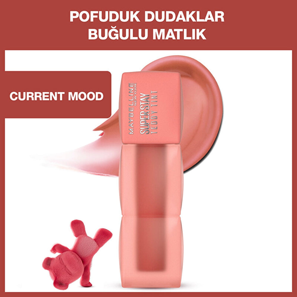 Maybelline Super Stay Teddy Tint Long Lasting Liquid Matte Tint