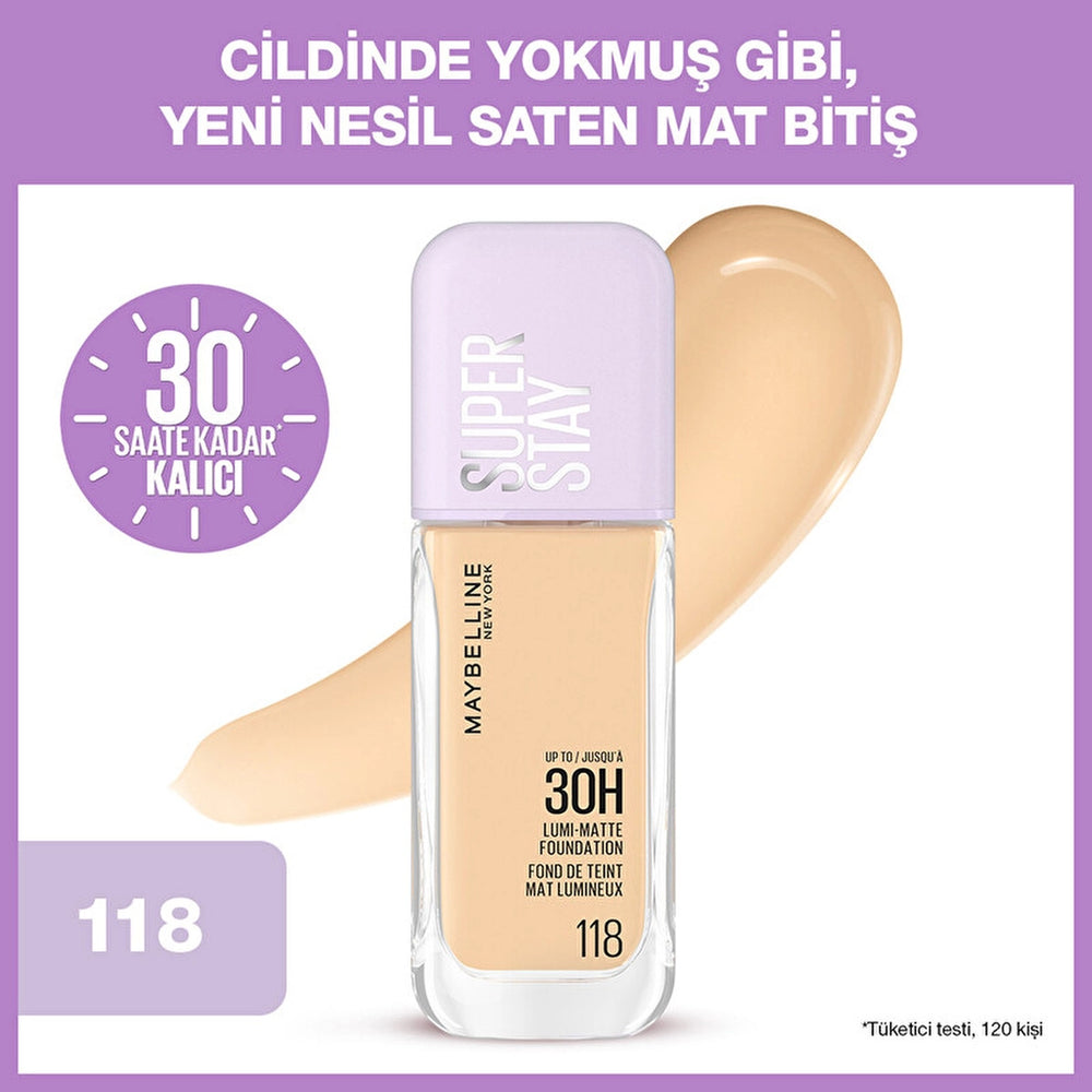 Maybelline New York Super Stay Lumi Matte Foundation