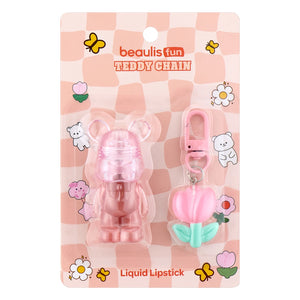 Beaulis Fun Teddy Chain Liquid Lipstick