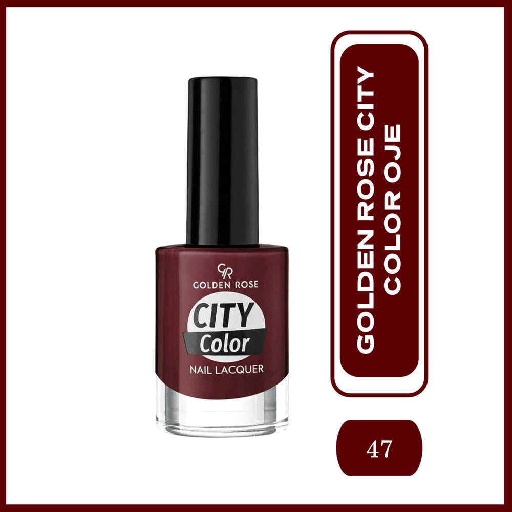 Golden Rose City Color Nail Lacquer Nail Polish