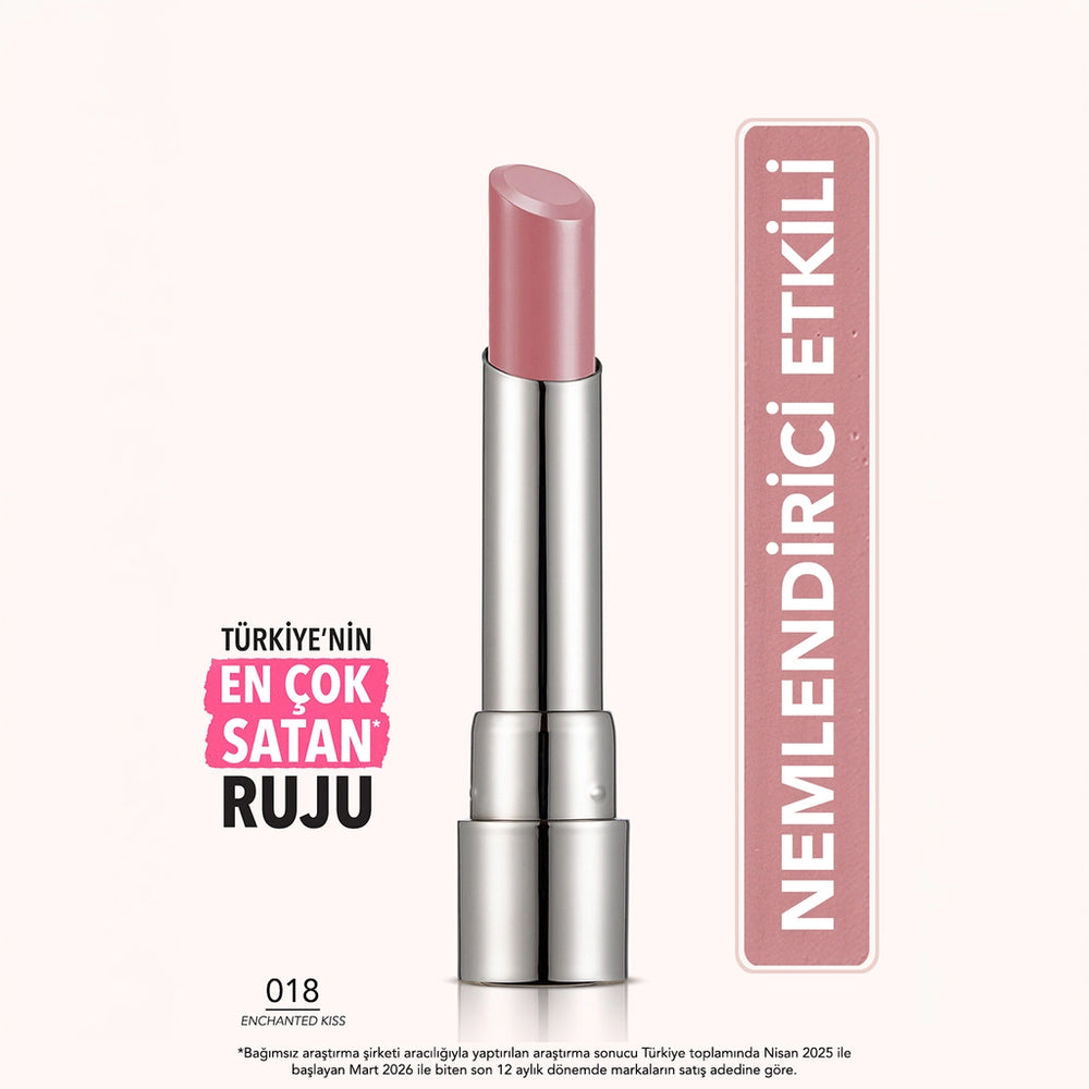 Flormar Sheer Up Moisturizing Effect Semi-Transparent Lipstick