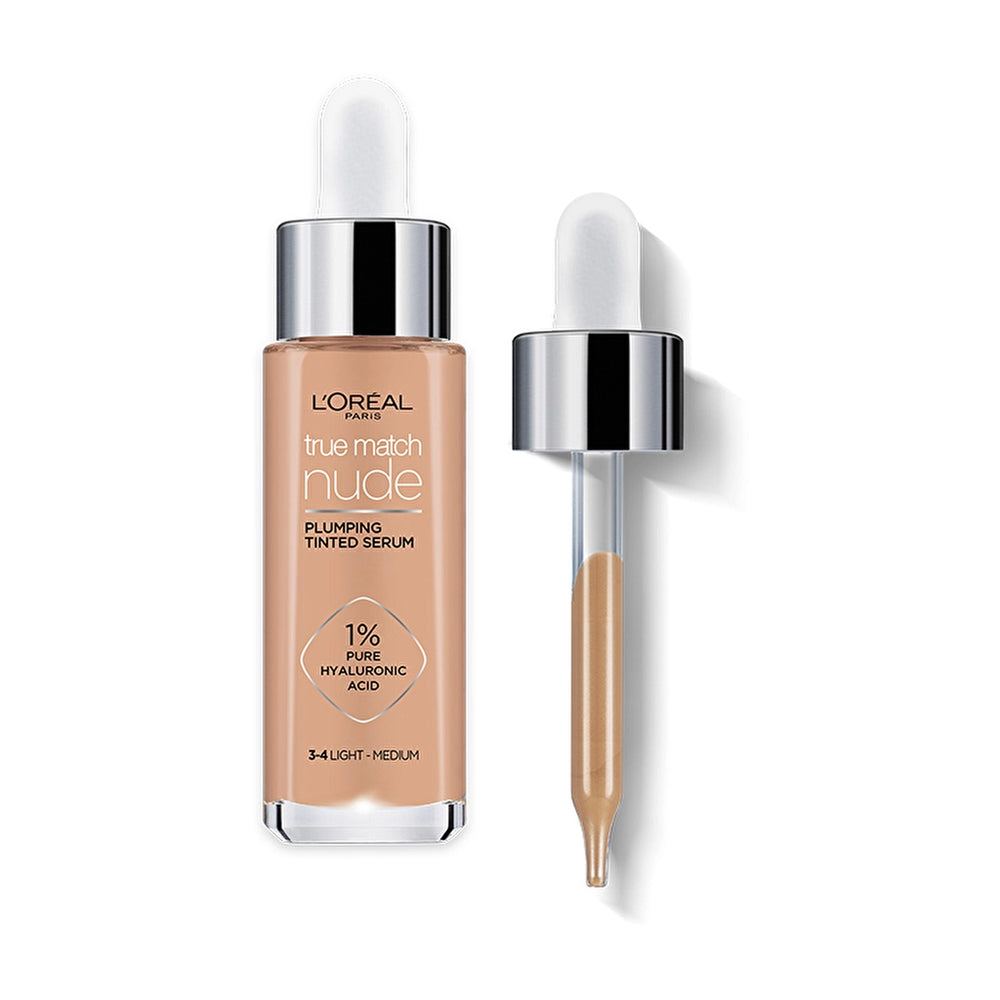 Loreal Paris True Match Nude Foundation Serum 1-2 Rosy Light