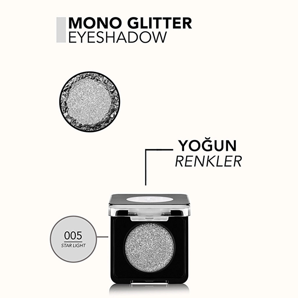 Flormar Mono Intense Color Metallic Single Eyeshadow