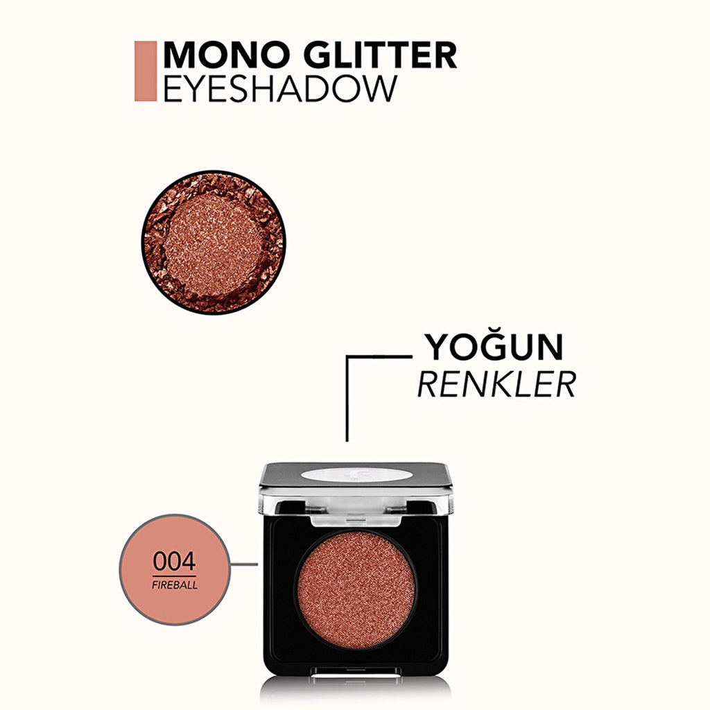 Flormar Mono Intense Color Metallic Single Eyeshadow