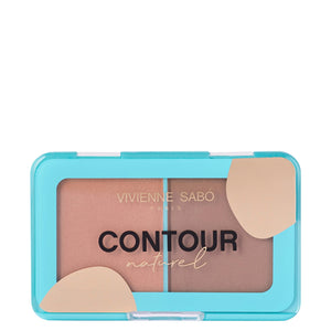 Vivienne Sabo Contour Natural Face Sculpting Palette Contour Palette 04 Sand Bronze - Silky Texture & Seamless Blend