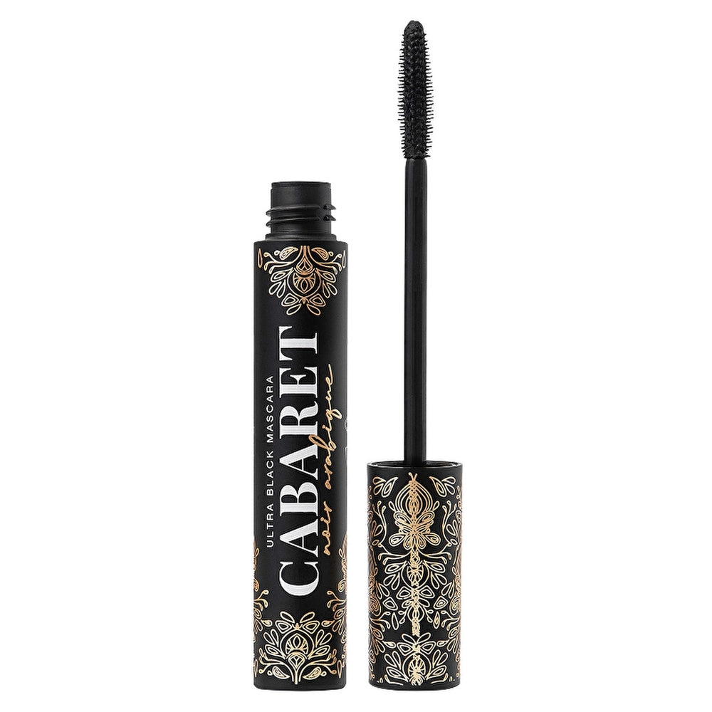 Vivienne Sabo Cabaret Noir Arabique 01 Black - Ultra-Black Volumizing Mascara for Dramatic, Long-Lasting Lashes