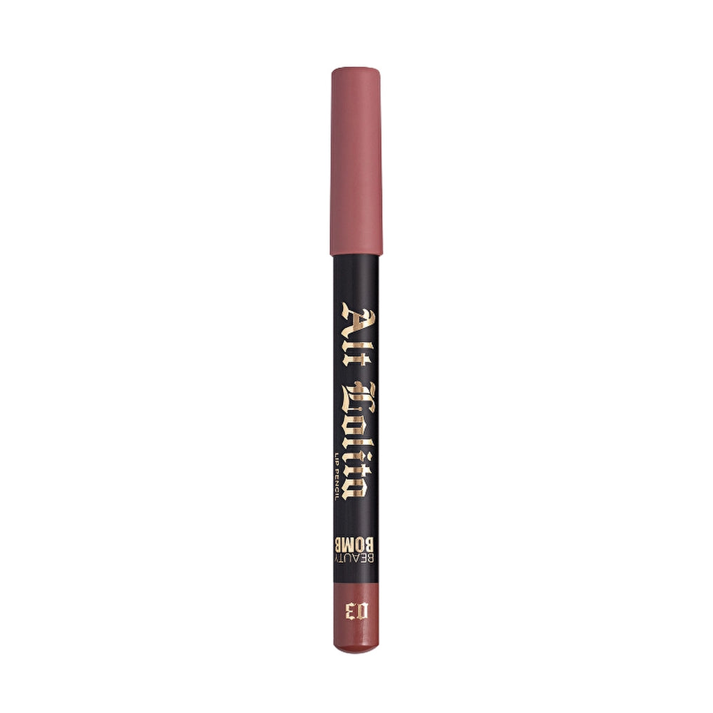 Beauty Bomb Lip Pencil Alt Lolita Cold Fingers - Long-Lasting Matte Lip Liner for Precise Definition