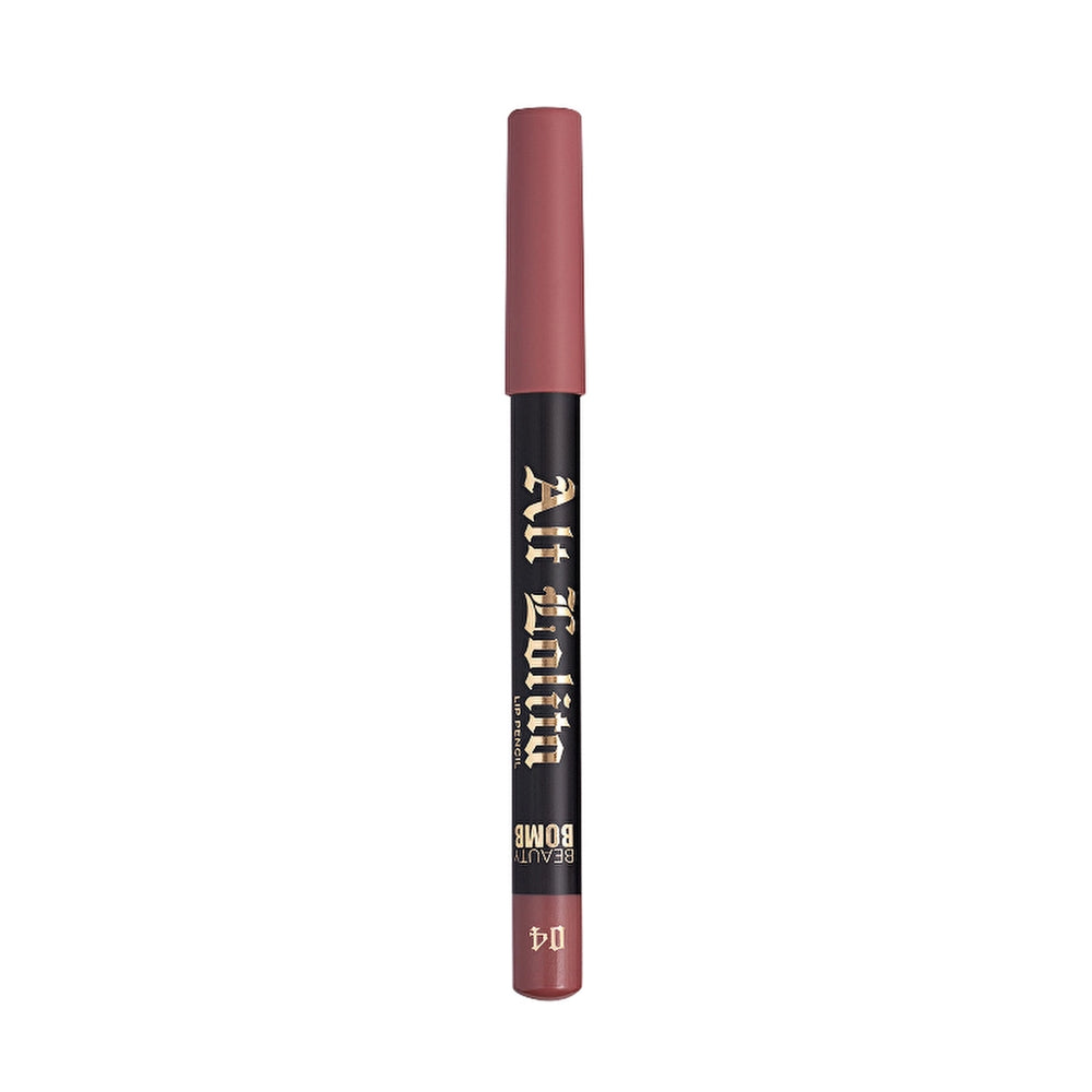 Beauty Bomb Lip Pencil Alt Lolita Cold Fingers - Long-Lasting Matte Lip Liner for Precise Definition