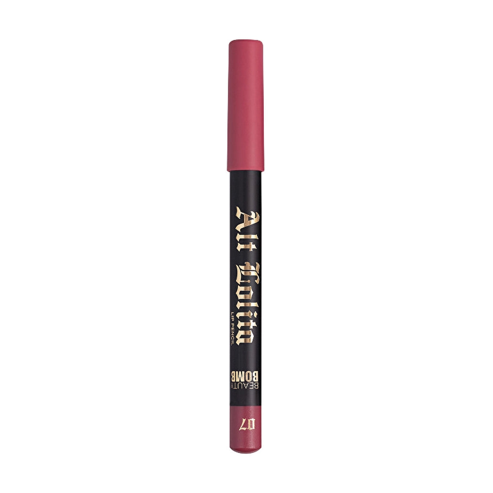 Beauty Bomb Lip Pencil Alt Lolita Cold Fingers - Long-Lasting Matte Lip Liner for Precise Definition