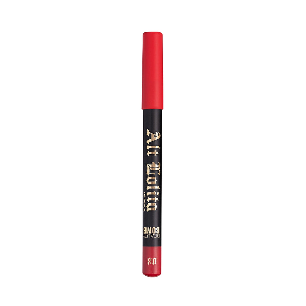 Beauty Bomb Lip Pencil Alt Lolita Cold Fingers - Long-Lasting Matte Lip Liner for Precise Definition