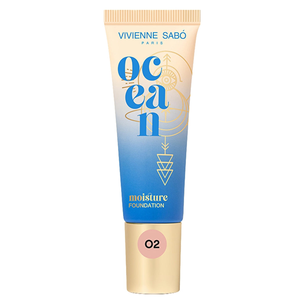 Vivienne Sabo Ocean Moisturizing Foundation - Hydrating Fluid with Natural Radiant Finish