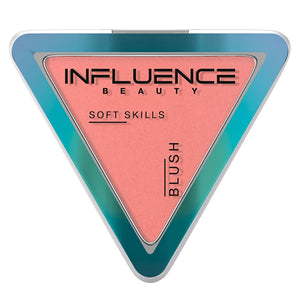 Influence Beauty Compact Blush Soft Skills Blush - Buildable Compact Blush with Natural Finish
