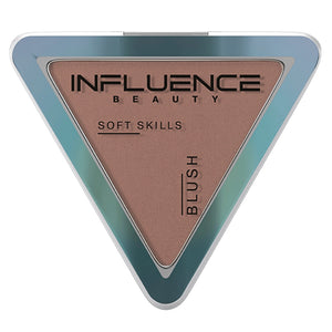 Influence Beauty Compact Blush Soft Skills Blush - Buildable Compact Blush with Natural Finish