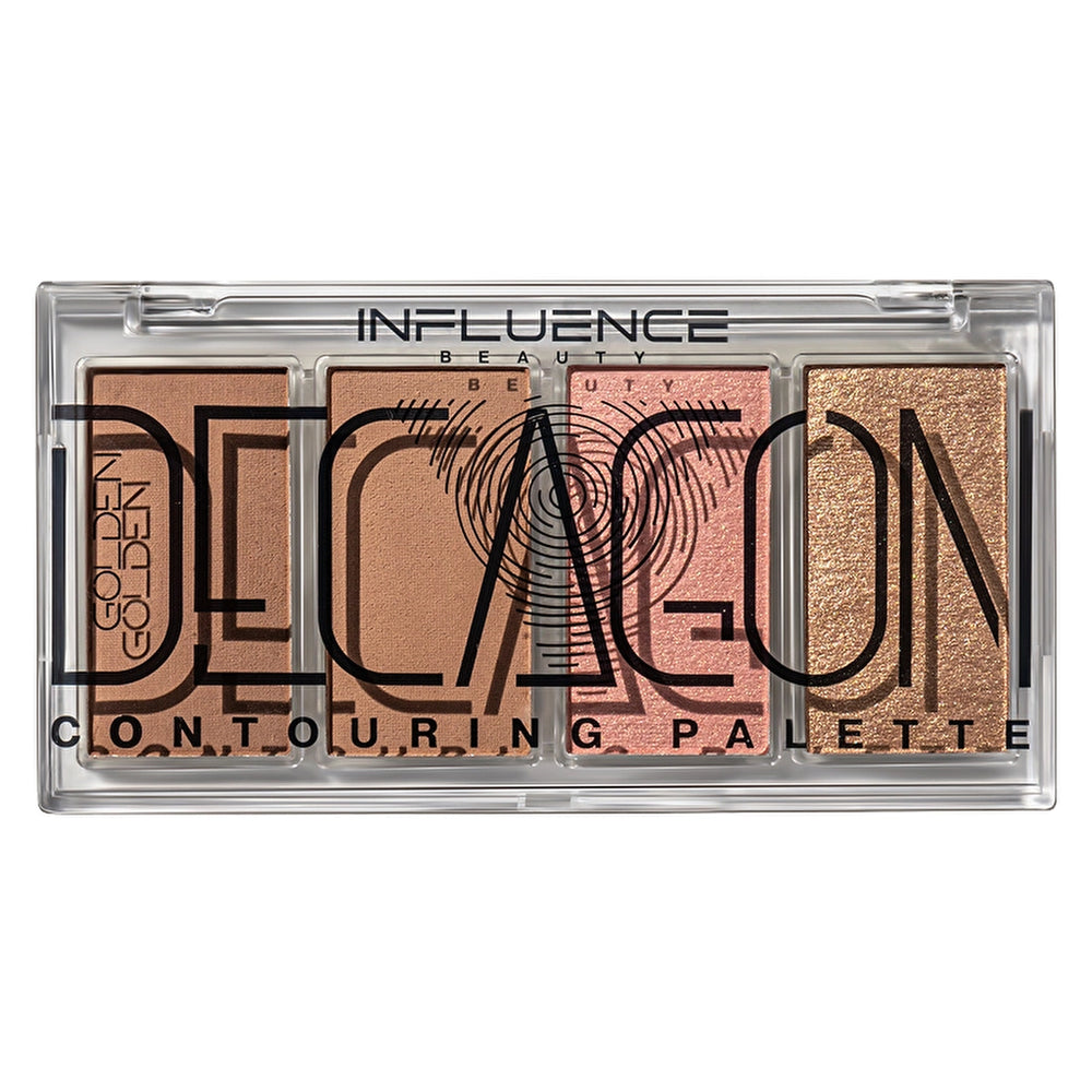 Influence Beauty Contour Palette Sculpt & Glow - 4in1 Contour Palette with Highlighter