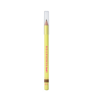 Love Generation Eyebrow Pencil 04 Brow-Tastic Vibe - Dark Brown Classic Brow Pencil