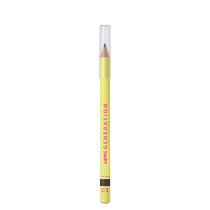 Love Generation Eyebrow Pencil 04 Brow-Tastic Vibe - Dark Brown Classic Brow Pencil