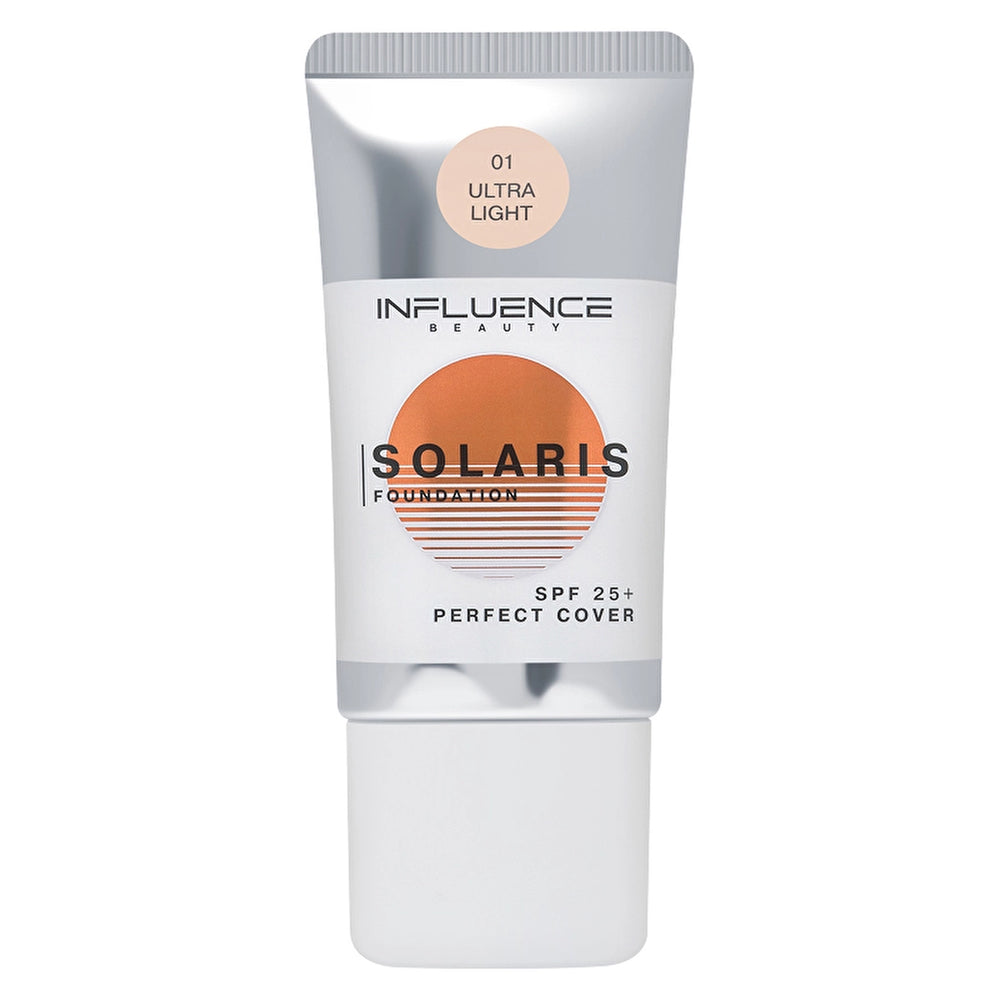 Influence Beauty Foundation SPF 25 Solaris - Protective Foundation with Sun Protection Factor 25