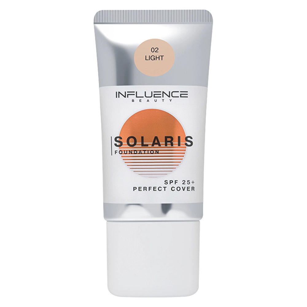 Influence Beauty Foundation SPF 25 Solaris - Protective Foundation with Sun Protection Factor 25
