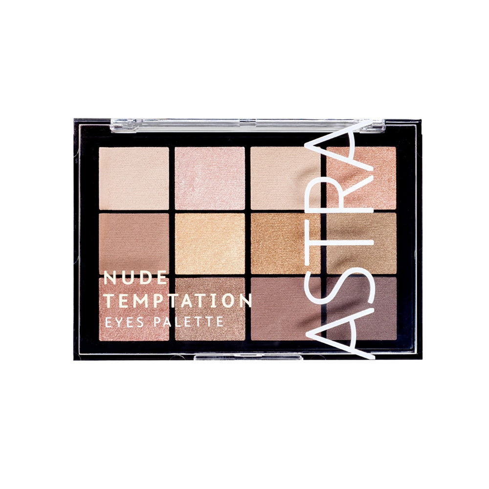 Astra 12-Piece Eyeshadow Palette Temptation