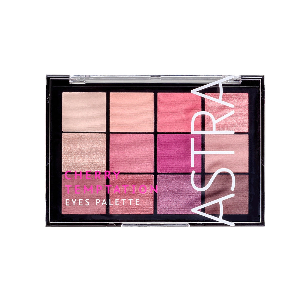 Astra 12-Piece Eyeshadow Palette Temptation
