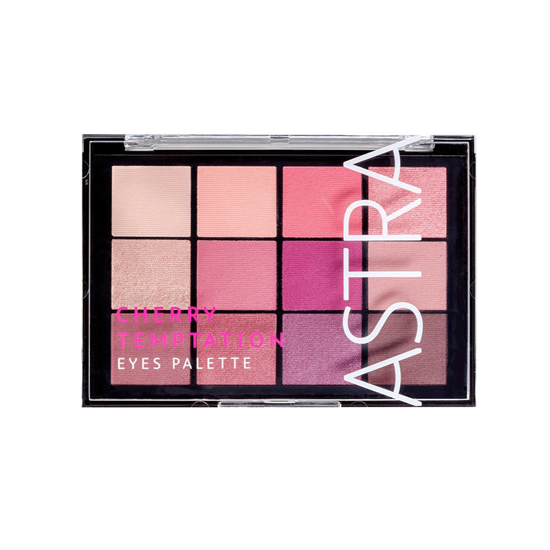 Astra 12-Piece Eyeshadow Palette Temptation