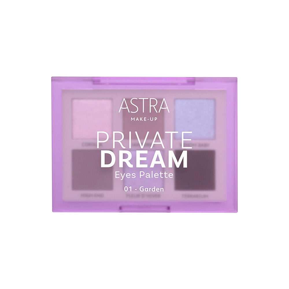 Astra Private Dream 6-Piece Eyeshadow Palette