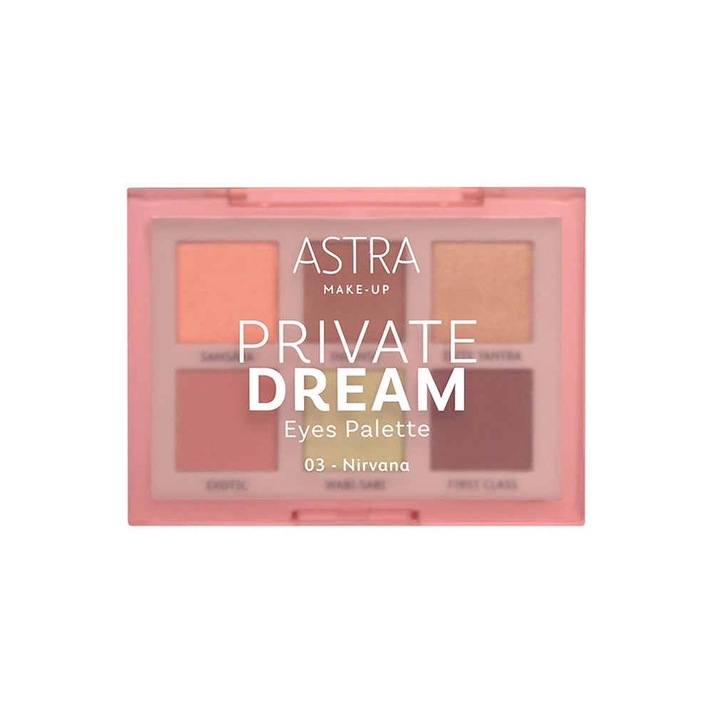 Astra Private Dream 6-Piece Eyeshadow Palette