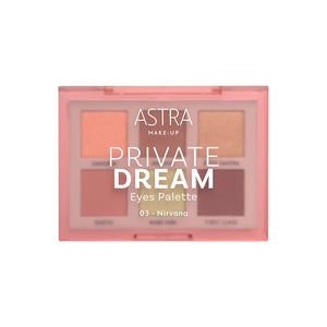 Astra Private Dream 6-Piece Eyeshadow Palette