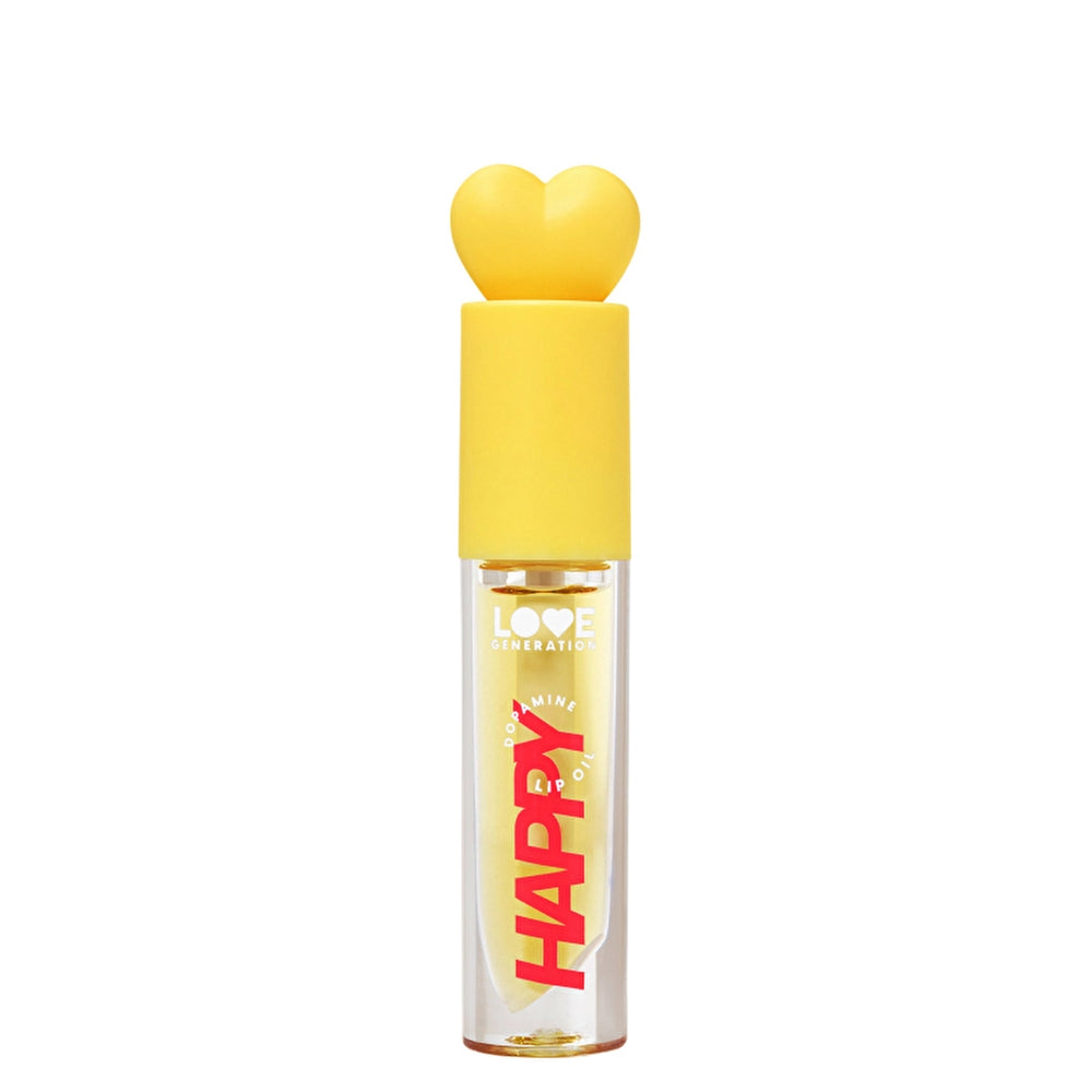 Love Generation Lip Oil Be Happy - Nourishing Lip Oil with Glossy Finish
