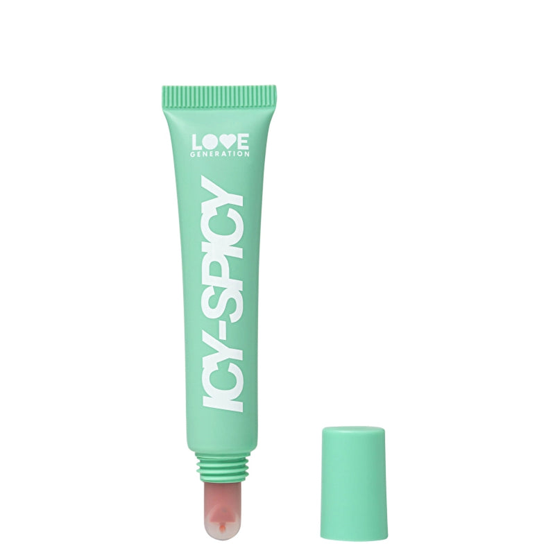 Love Generation Plump Lip Gloss Icy-Spicy - Warming Lip Plumper with Glossy Finish