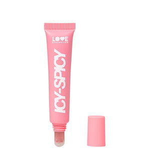 Love Generation Plump Lip Gloss Icy-Spicy - Warming Lip Plumper with Glossy Finish