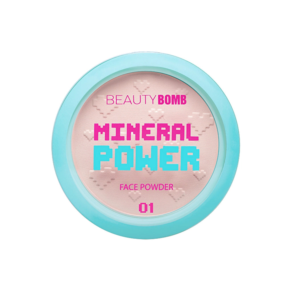 Beauty Bomb Mineral Powder - Matte Finish Mineral Powder for Oily Skin