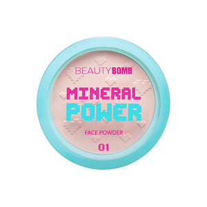 Beauty Bomb Mineral Powder - Matte Finish Mineral Powder for Oily Skin