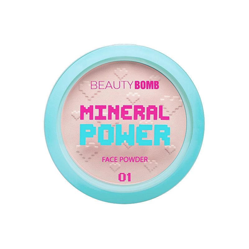 Beauty Bomb Mineral Powder - Matte Finish Mineral Powder for Oily Skin