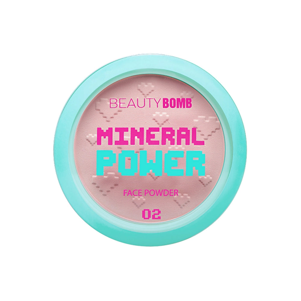 Beauty Bomb Mineral Powder - Matte Finish Mineral Powder for Oily Skin