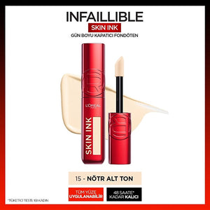 Loreal Paris Skin Ink All Day Covering Foundation