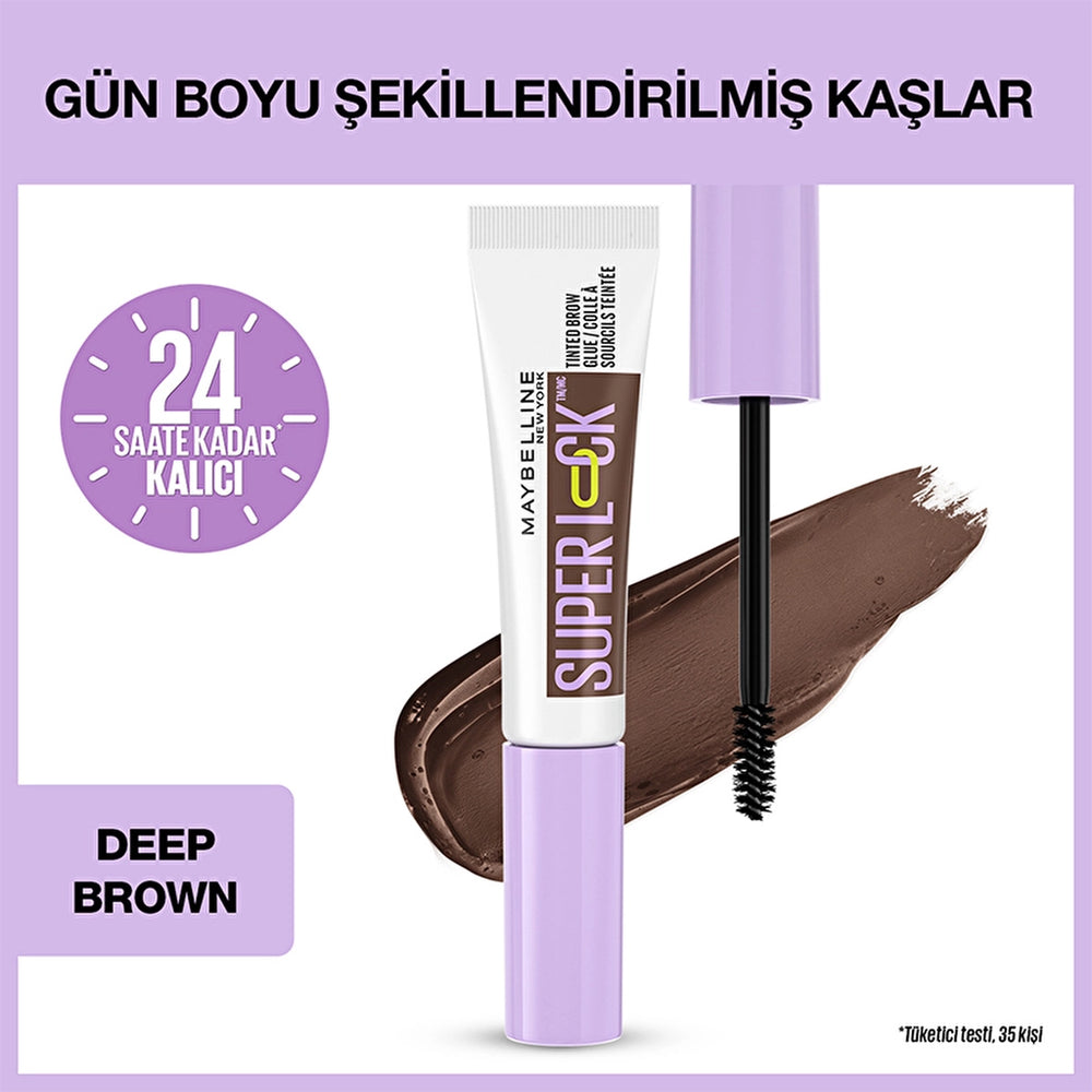 Maybelline New York Super Lock Brow Glue Eyebrow Fixing Mascara