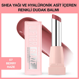 Maybelline New York Lifter Glaze Tinted Lip Balm with Shea Butter and Hyaluronic Acid