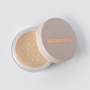 Stellary Perfect Matte Fixing Powder - Brightening Effect & Smooth Finish
