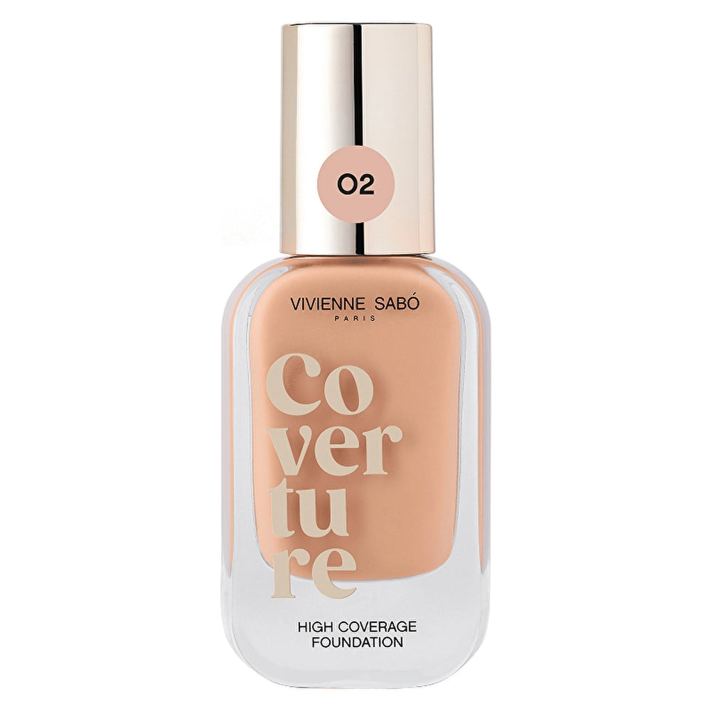 Vivienne Sabo Coverture High Coverage Foundation - Full Coverage & Natural Matte Finish