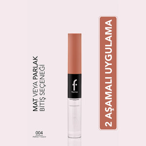 Flormar Duoglam Highly Pigmented & Long-Lasting Dual-End Lipstick